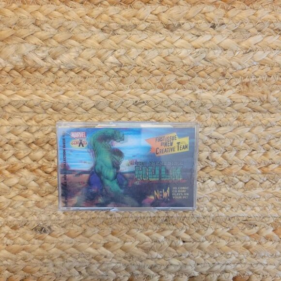 Marvel COMX3D CD-ROM Incredible Hulk. It is a 3D comic that plays on PC - Picture 1 of 3